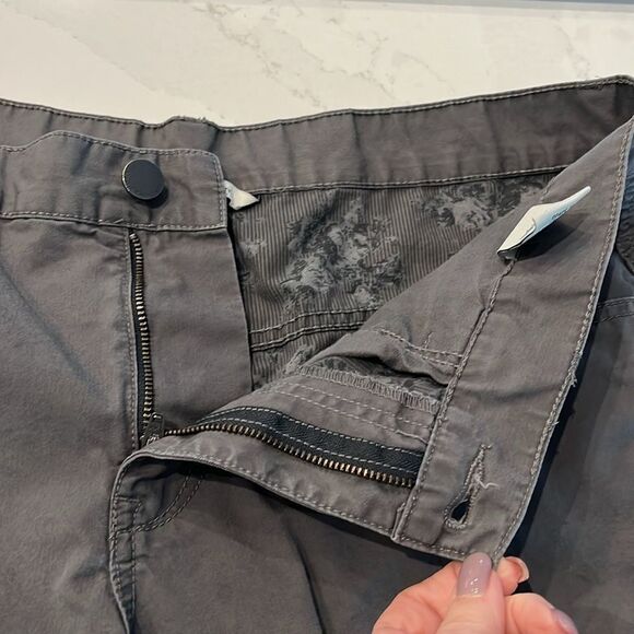 Men's Calvin Klein Jeans Grey Shorts - Picture 4 of 7